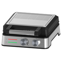 Aifa 3 en 1 double poêle à gaz et cuisinière à gaufres et à sandwich et grille-pain avec grill Logo personnalisé Power OUTDOOR Die