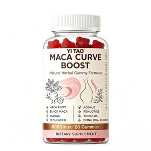 Gomitas Mahaka Negras OEM - Forma completa de glúteos, curva extrema. La raíz de Mahaka negra mejora la vitalidad, adecuada tanto para hombres como para mujeres. - Product Image 1