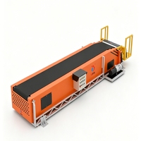 Système de convoyeurs à bande télescopiques, garantie de qualité, configurations personnalisées adaptées aux différents besoins de chargement de conteneurs et de camions