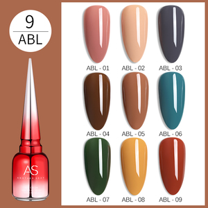 Nouveauté AS Professional Vernis Gel UV pour Ongles en 9 Couleurs, Cosmétiques, Vernis Gel Semi-Permanent - Product Image 6