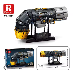 ชุดตัวต่อเครื่องยนต์ Pratt&Whitney F135-PW-900 Turbofan รุ่น <span class=keywords><strong>F35B</strong></span> ของขวัญคริสต์มาสสุดสร้างสรรค์ ของเล่นเครื่องยนต์เพื่อความบันเทิง - Product Image 1