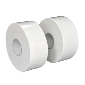 Papel tisú de alta calidad para inodoro, rollos de papel térmico ecológico de 3 capas para Hotel, gran oferta