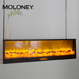 <span class=keywords><strong>Chimenea</strong></span> eléctrica para sala de estar, iluminación LED de siete colores con aplicación de control de teléfono móvil para sala de estar - Product Image 2