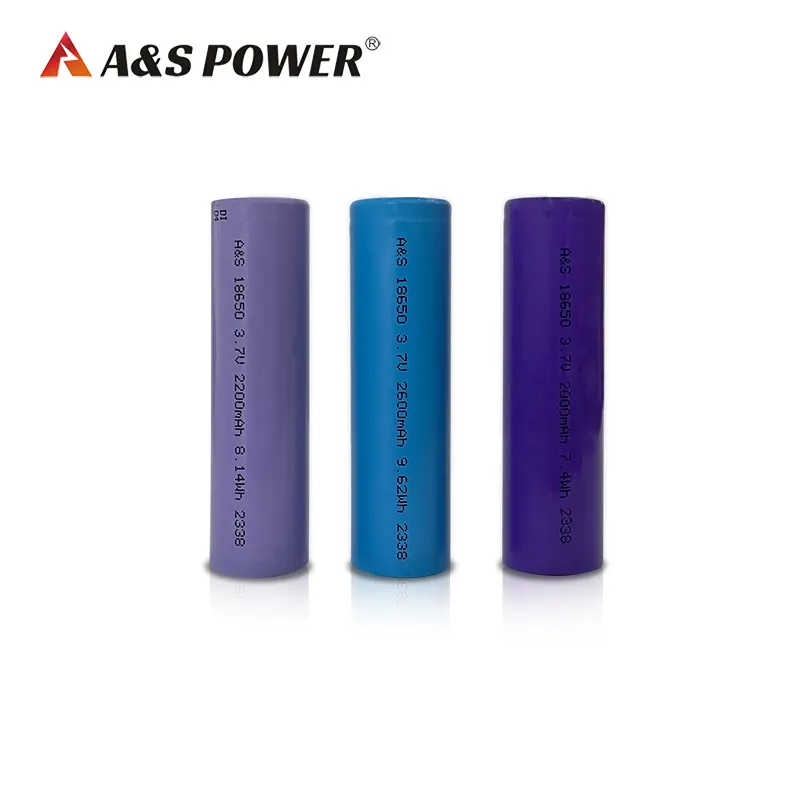 Fabricante al por mayor 18650 de batería li-ion 2000mah 3,7 v batería 7.4wh batería