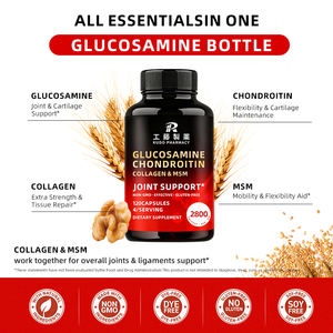 Capsules de <span class=keywords><strong>Glucosamine</strong></span> <span class=keywords><strong>HCl</strong></span> OEM/ODM, 120 unités, Compléments alimentaires pour la santé des articulations et des os, Végétaliens, Biologiques, Faibles en glucides, Halal, Pour femmes enceintes - Product Image 5