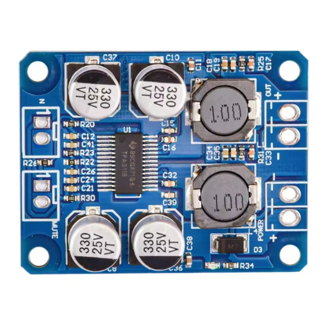TPA3118D2 30W Mono Digital Audio Receiving Power Amplifier DC10-24V Digital Power Amp Module Sound Amplifier Board
