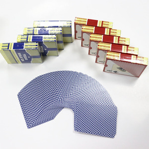 Cartes à jouer en PVC avec logo personnalisé de haute qualité Vente en gros Offre Spéciale <span class=keywords><strong>Poker</strong></span> avec boîte emballée en papier d'art - Product Image 6