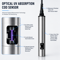 Analyseur COD UV DH310, testeur de qualité de l'eau pour la surveillance des sources de pollution et du traitement des eaux usées
