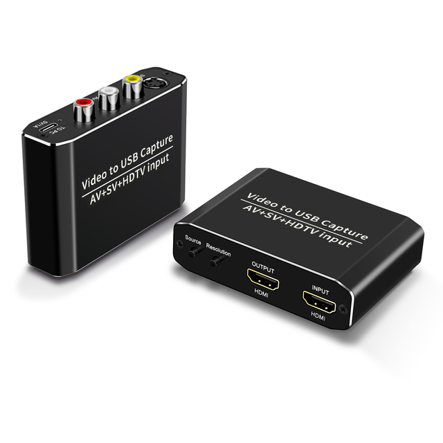 Xput Video to USB Capture Card Support 1080P HD Video Recording for Game Live Streaming Monitor Signal Capture Device