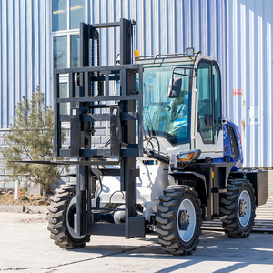 Equipo de Almacén, Montacargas Eléctrico de 5 Toneladas, <span class=keywords><strong>3</strong></span>.5 Toneladas, <span class=keywords><strong>3</strong></span> Toneladas, Articulado, 4x4, Diésel, Montacargas Todoterreno - Product Image 2