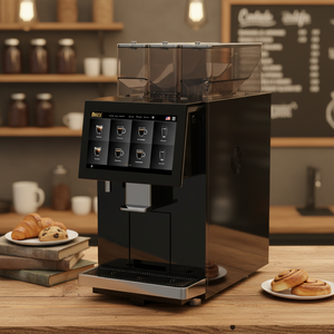 Máquina de Café Automática de Uso Comercial, Apta para Hoteles y Oficinas, Máquina de Café Espresso Equipada con Varilla de Agua Caliente - Product Image 1