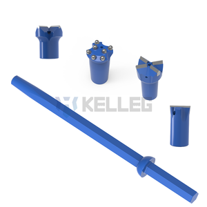 <span class=keywords><strong>Precio</strong></span> de fábrica, tubo de perforación de carburo H22, varilla de perforación de roca hexagonal de 7 grados para minería, procesamiento forjado para minería de carbón - Product Image 2