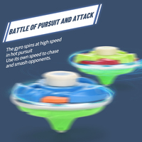 HW Boys Top Front Burst War Spirit Competitive Spinning Gyro Competitive Spinning Gyro Competitive Game Toys Kids Cool Rotation Fighting Gyro Play Sets