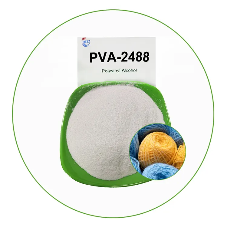 Afwerkingsmiddelen Voor Garenpulpweefsel Cas 9002-89-5 Polyvinylalcohol Pva 2488