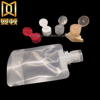 Mandun 16mm en plastique Flip Spout Cap Stand up Pouch pour sac de crème pour les mains Food PE Security Toner Bad and Sugar Bag Flexo Printing