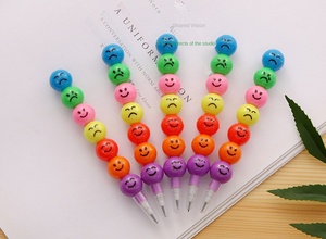 Gao Si Creative 7 Expression Sugar Gourd Student Pencil Crayon Papeterie HB Lead Hardness Set for School Supplies Wholesale - Product Image 6