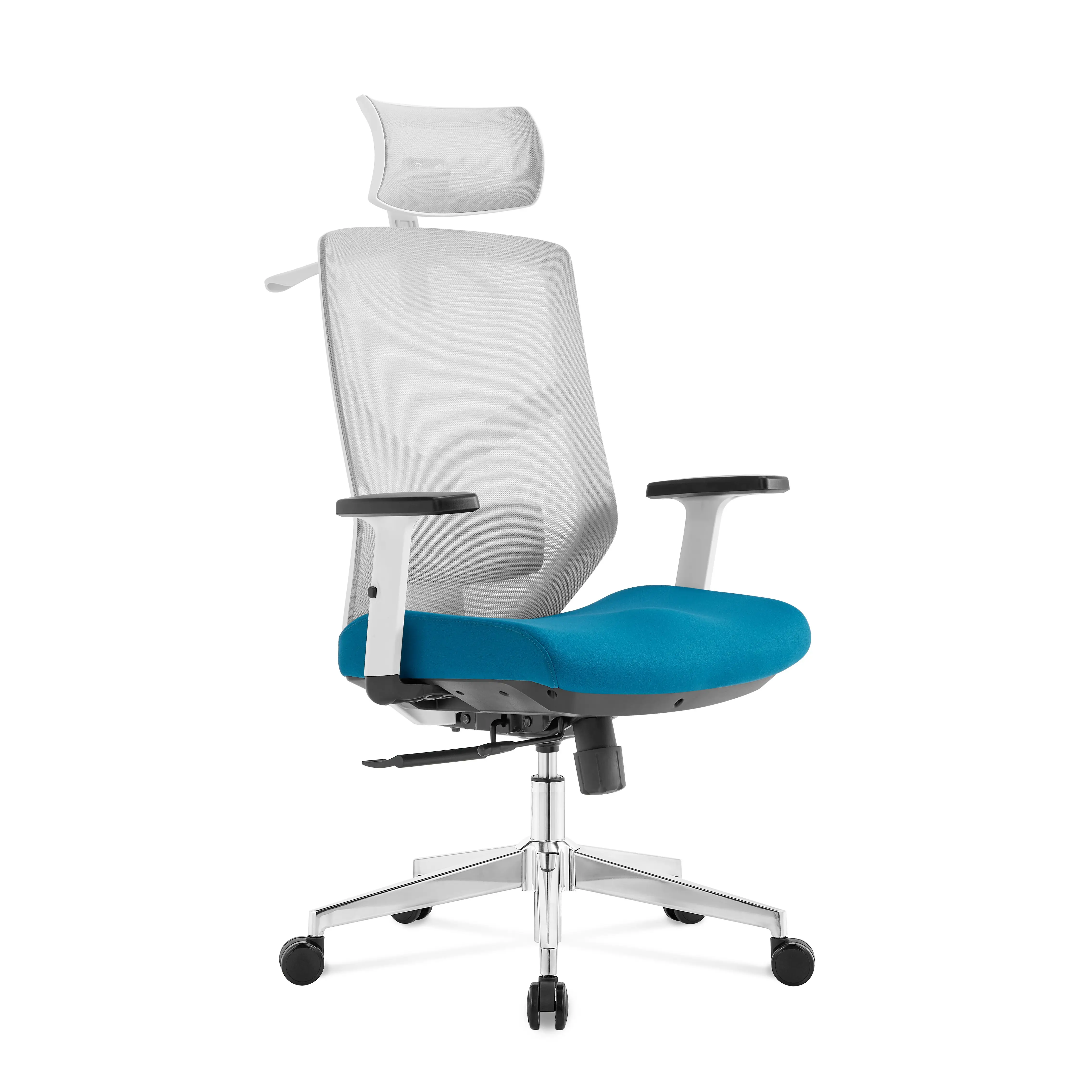 Silla ergonómica Premium con respaldo alto, silla de malla de oficina de alta calidad con soporte lumbar, reposabrazos 4D, persona grande y alta