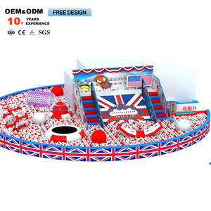 Commercial Indoor Children's Playground with Multi-Facility Amusement Park <b>Trampoline</b> Ball Pool Slide - Product Image 4