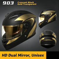 Casque intégral homologué DOT ECE 22.05, coque ABS, respirant, pour la moto, le patinage et les trajets quotidiens.