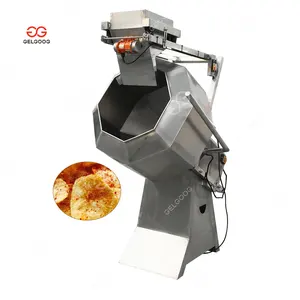 Automatic Snack Popcorn Seasoning Mixer Potato Chips Flavoring Machine