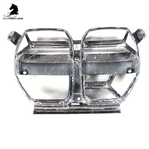 Rejillas Delanteras de Fibra de Carbono Tipo CSL con Accesorios para BMW G80 G82 G83 M3 M4 2021+ - Product Image 3