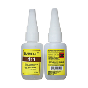 Bán Buôn 411 <span class=keywords><strong>Silicone</strong></span> 20G <span class=keywords><strong>Silicone</strong></span> Trong Suốt Đa Mục Đích Keo Siêu Tức Thì Keo Siêu Keo - Product Image 2