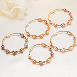 Bracelet en perles d'eau douce de Zhuji, œil du diable, source de l'artisanat, bijoux enveloppés, vente en gros - Product Image 2