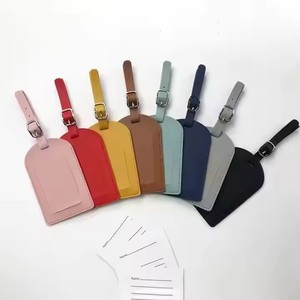 Étiquettes de bagage personnalisées OEM, prix d'usine, multicolores, pour valises d'avion, étiquettes de voyage - Product Image 2