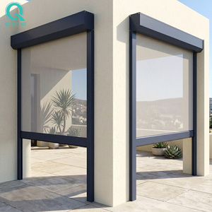 Stores extérieurs enroulables QINGYING pour portes de patio et porches - Product Image 1