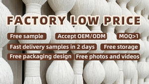 Nouveau fil de coton décoration murale teint à la main macramé tissé tenture murale <span class=keywords><strong>tapisserie</strong></span> ou hôtel maison séjour salon - Product Image 6