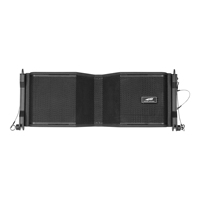 Enceinte Line Array active avec amplificateur DSP classe D et haut-parleur à aimant néodyme pour les spectacles sur scène en salle de concert