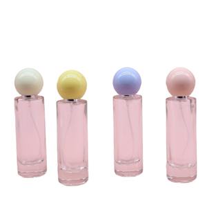 <span class=keywords><strong>Parfum</strong></span> transparent vide <span class=keywords><strong>de</strong></span> luxe cylindre rond 30ml verre conception propre vaporisateur <span class=keywords><strong>bouteille</strong></span> <span class=keywords><strong>de</strong></span> <span class=keywords><strong>parfum</strong></span> avec bouchon rond - Product Image 5