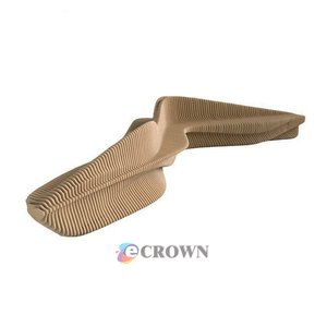 Modern Allotypic Solid Wood Public Arc Bench Solid Woodhopping Mall Running <strong>Fitness</strong> Bench Fit Curved Design OEM - Product Image 3