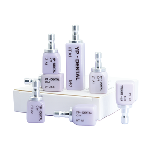 5 Unidades/Caja de Lingotes de Disilicato de Litio Dental, Bloque de Cerámica de Vidrio C14 LT HT para Sistema de Fresado CAD CAM, Materiales para Prótesis Dentales - Product Image 6