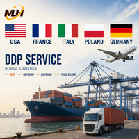 Expédition de fret maritime LCL porte-à-porte (DDP) des États-Unis vers la Chine, conteneurs 20 pieds et 40 pieds