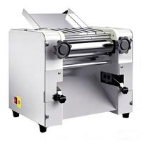 Rouleau à pâte électrique 110V 220V en acier inoxydable, machine à pâtes de comptoir, pétrin commercial, machine à faire des raviolis, presse à nouilles