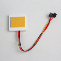 Interrupteur tactile certifié CE RoHS pour miroir LED, interrupteur de commande pour salle de bain d'hôtel