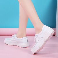 Chaussures de sport décontractées tendance, baskets souples respirantes antidérapantes pour le bureau et l'extérieur, mocassins plats style marche