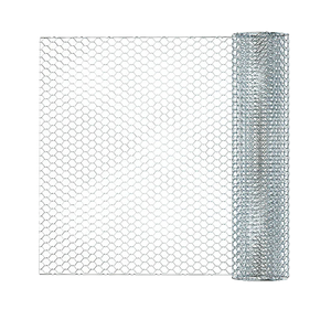 Malla de Alambre Galvanizado Hexagonal de 13 mm - Rollo de Malla de Alambre para Pollos de 1/<span class=keywords><strong>2</strong></span> Pulgada para Cercas y Manualidades - Product Image 1