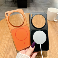 Coque de téléphone officielle violette AG mate pour Vivo X300 Pro étui charge sans fil magnétique antichoc couverture arrière en PC dur