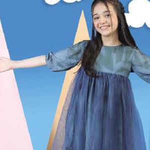 Vestido de Poliéster Personalizado al por Mayor, Vestido Económico Personalizado con Manga Larga, Vestido de Estilo Musulmán para Niñas, Ropa de Fiesta - Product Image 4