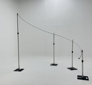 Kit de support de tuyau réglable portable professionnel <span class=keywords><strong>et</strong></span> de drapeBackdrop pour les fêtes de mariage <span class=keywords><strong>et</strong></span> les décorations murales de vacances - Product Image 1