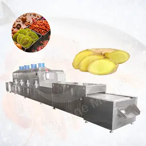 ORME Conveyor Belt Palm Lotus Seed Dryer Jujube Goji Berry Date Dehydration Microwave Dry Machine