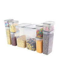Conteneurs de stockage d'aliments en vrac hermétiques en plastique sans BPA extra larges de 9,5 L (321oz) pour l'organisation du garde-manger farine sucre riz céréales