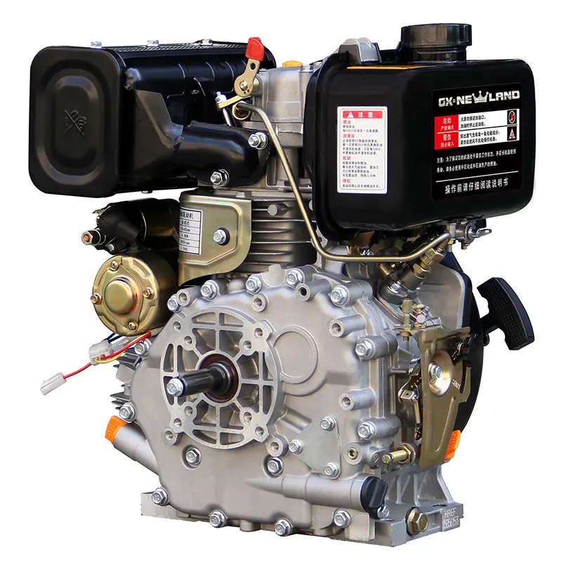 NEWLAND sıcak satış 178f 296cc tek silindirli dizel motor 6hp dizel motor