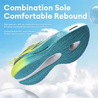 Chaussures de course personnalisables 5.0 MIX pour hommes et femmes – Tendance mode, empeigne en maille, course, marathon, rebond stable, absorption des chocs