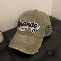 Gorra de Béisbol Americana Vintage Desgastada, Unisex, para Cabezas Grandes, Deportiva, 100% Algodón, con Bordado de Letras, Protección Solar