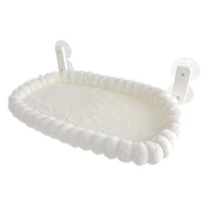 Lit <span class=keywords><strong>de</strong></span> fenêtre pour chat moderne, solide, lavable, amovible, durable, avec doubles ventouses, facile à installer, coussin en coton doux, hamac <span class=keywords><strong>de</strong></span> fenêtre - Product Image 6
