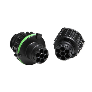 1-967325-1 965783-1 Tyco AMP 7 Pin Round HOWO A7 Odometer Speed Sensor <b>Plug</b> Sealed Auto Wire TerminalConnector With Cable Sheath - Product Image 3