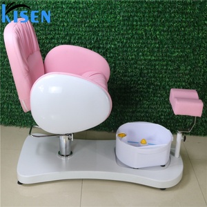 Fauteuil de pédicure Kisen de haute qualité, simple, pivotant, avec bassin, pour femmes et filles, idéal pour les salons de manucure. - Product Image 2